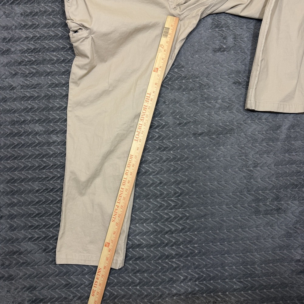 Duluth Ballroom Khaki Pants Men Beige 42x30 Chino Standard Flex Work - Picture 9 of 15